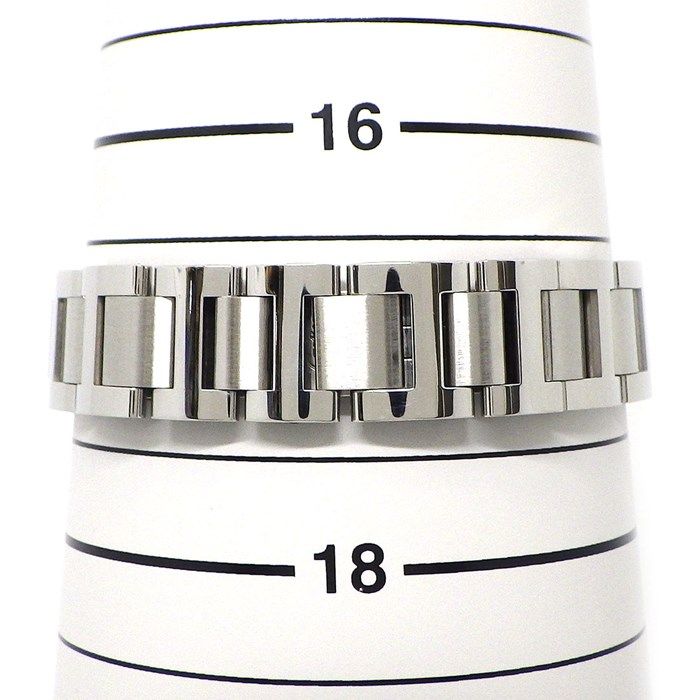 Cartier Ballon Bleu W4BB0015 Diamond Bezel Silver Dial Ladies Watch