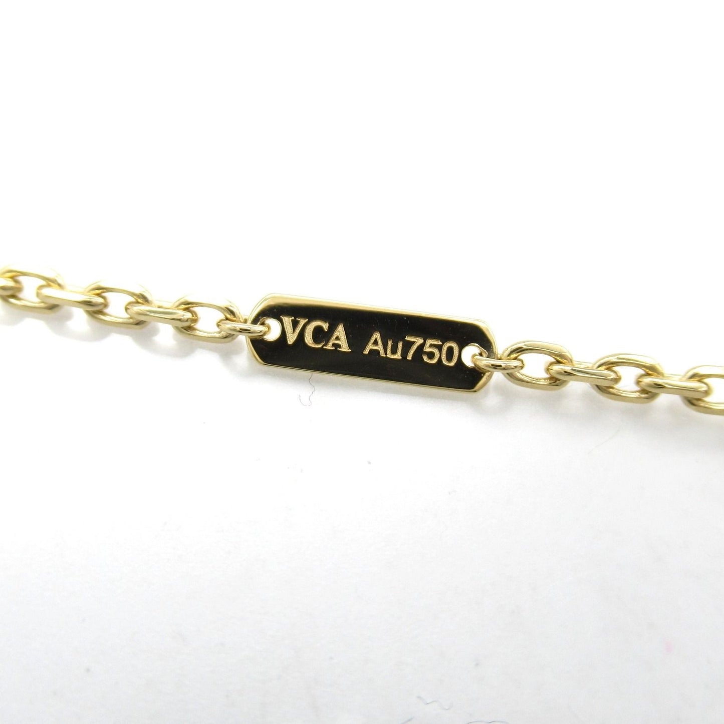Van Cleef & Arpels Byzantine Alhambra Necklace in 18K Yellow Gold