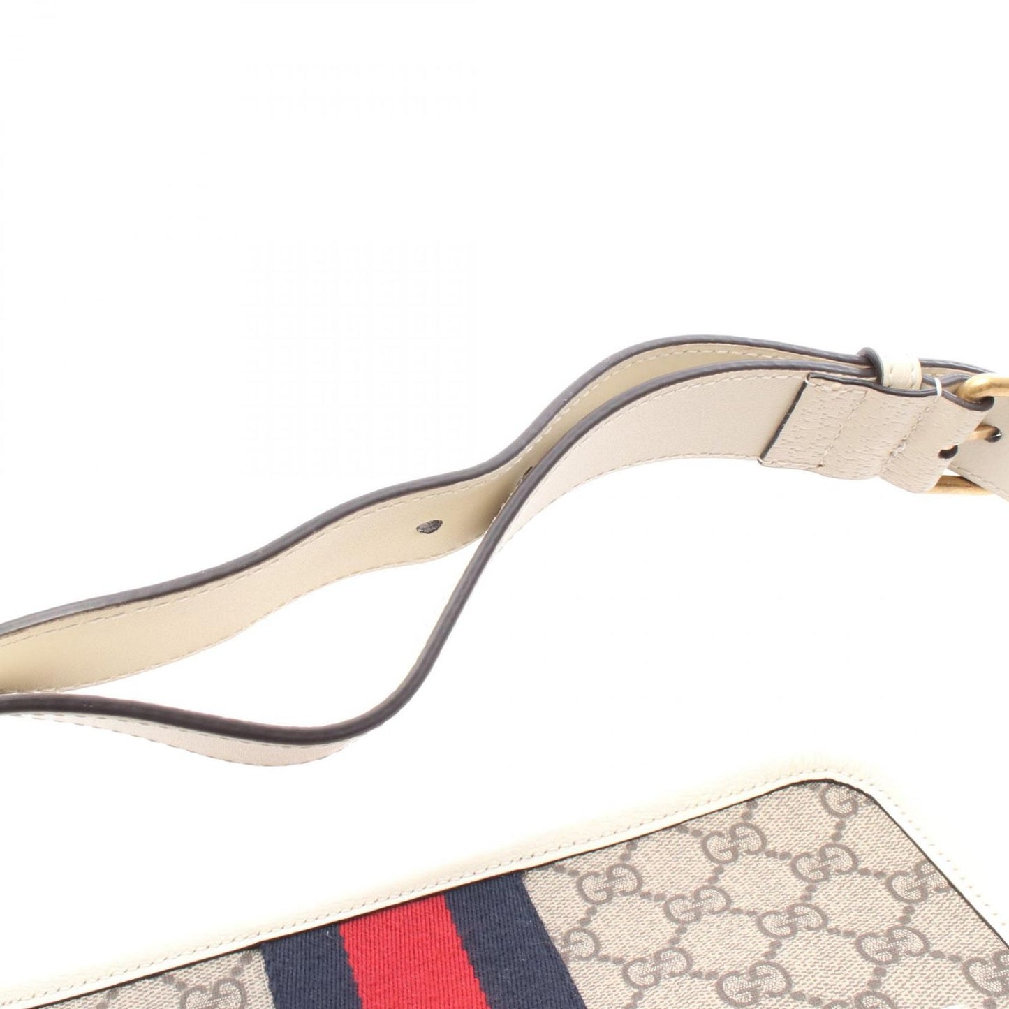GUCCI GG Supreme Ophidia Belt Bag - Beige/White Luxury Accessory