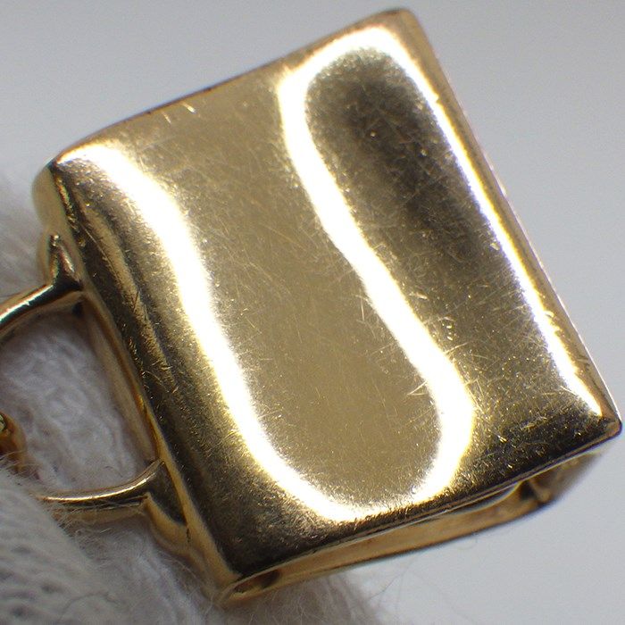 HERMES Amulet Bracelet with Diamond Pavé in K18 Pink Gold