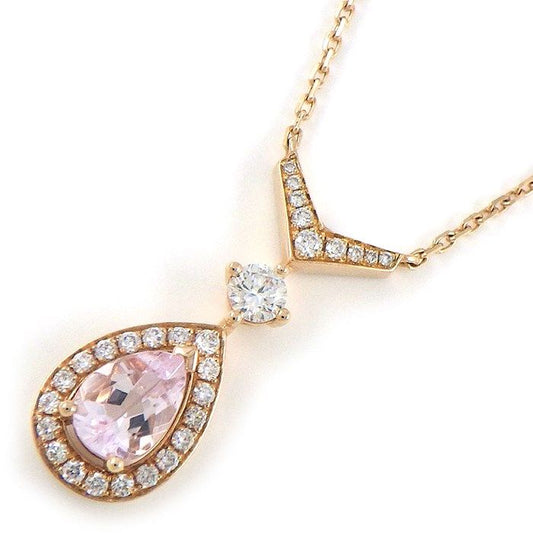 Chaumet Joséphine Églantine Necklace with Pink Quartz & Diamonds