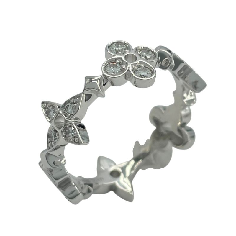 Louis Vuitton Fine Dantelle Diamond Ring in K18 White Gold