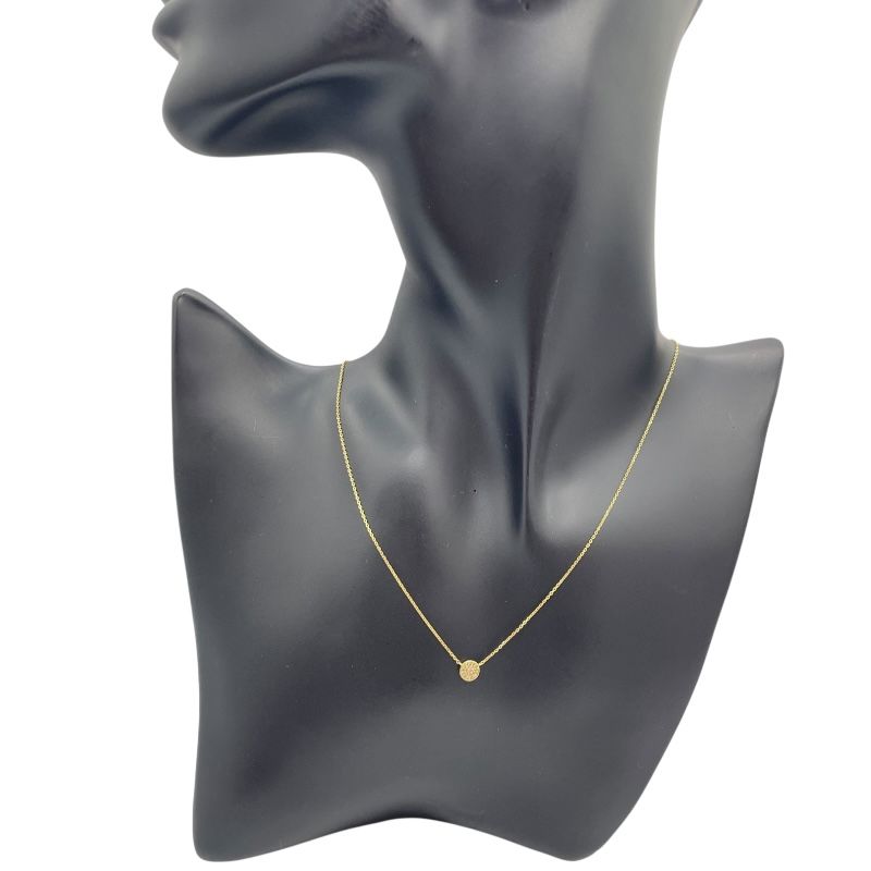 agate Diamond Necklace in 18K Yellow Gold - Exquisite Elegance
