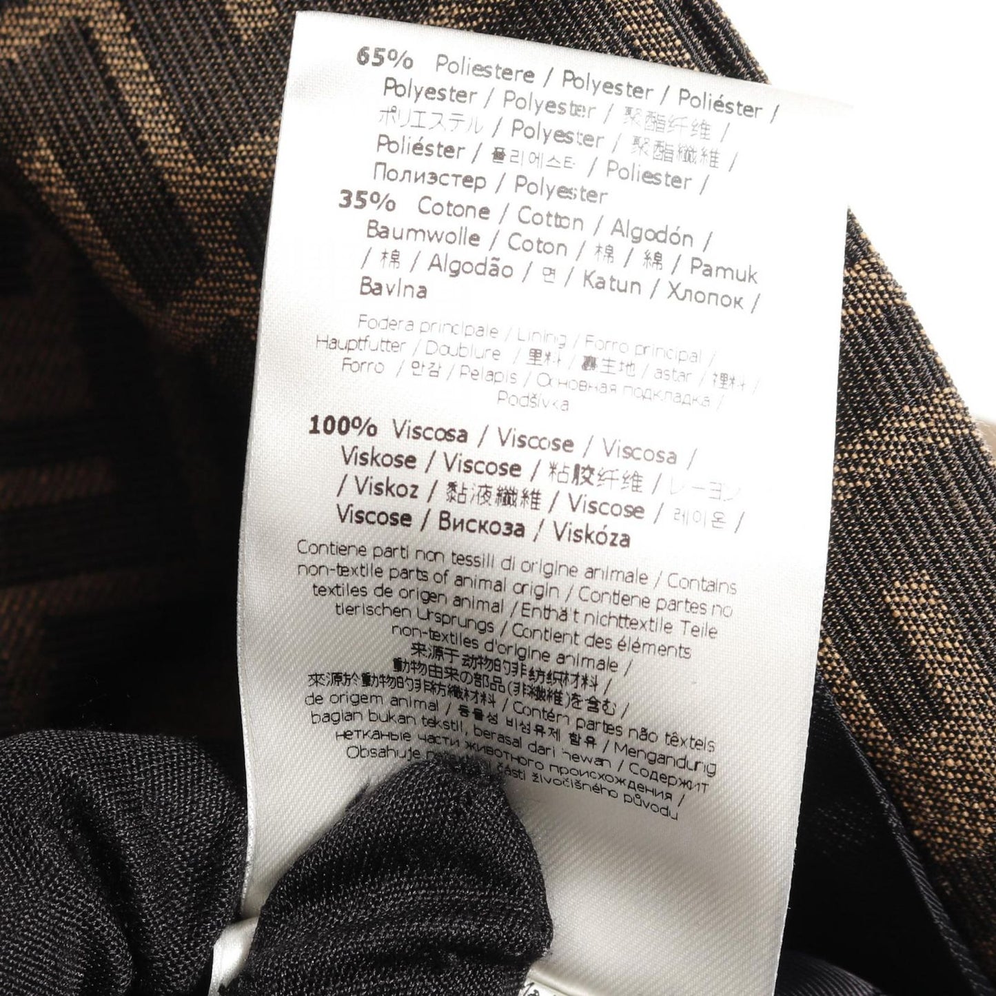 FENDI Zucca Pattern Jacket - Unworn Luxury Fashion Statement