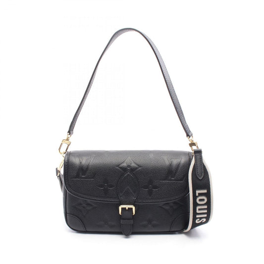 Louis Vuitton Diane NM PM Handbag in Noir/Beige - Timeless Elegance