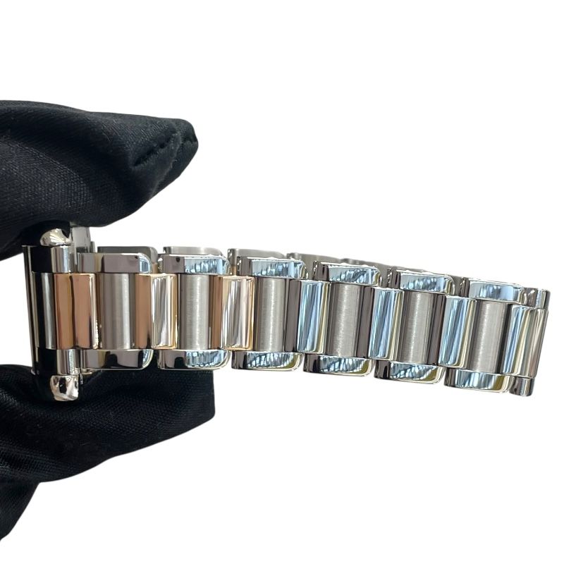 Cartier Tank Anglaise SM W5310019 Silver PG/SS Ladies Watch