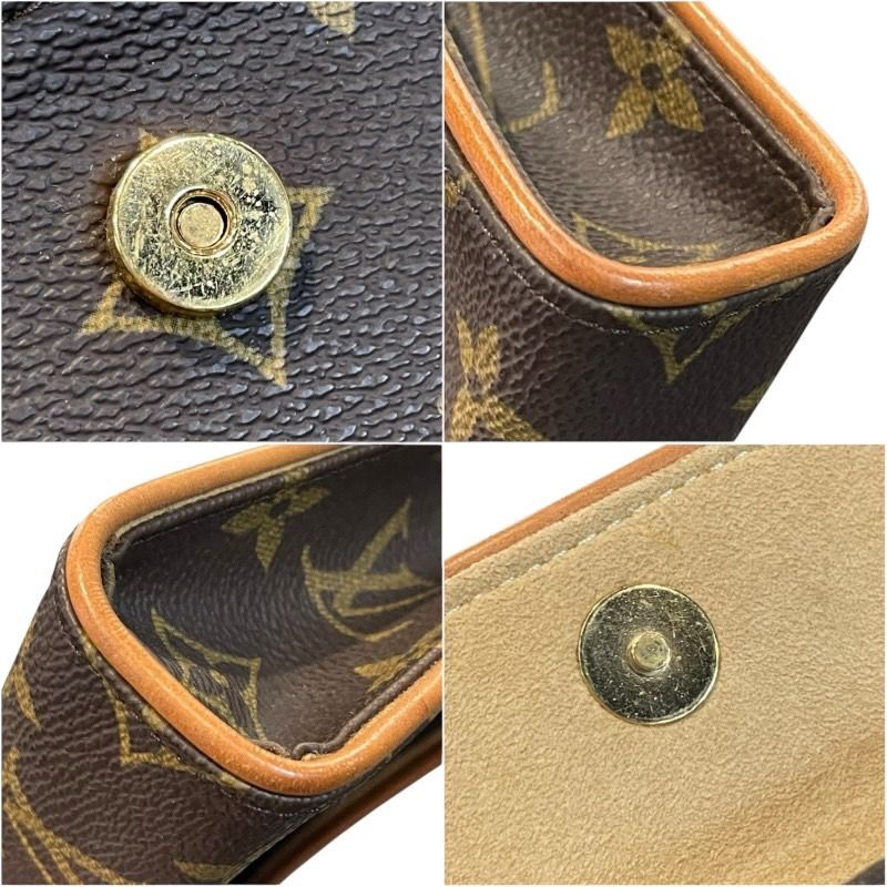 Louis Vuitton Pochette Florentine M51855 Monogram Canvas Shoulder Bag