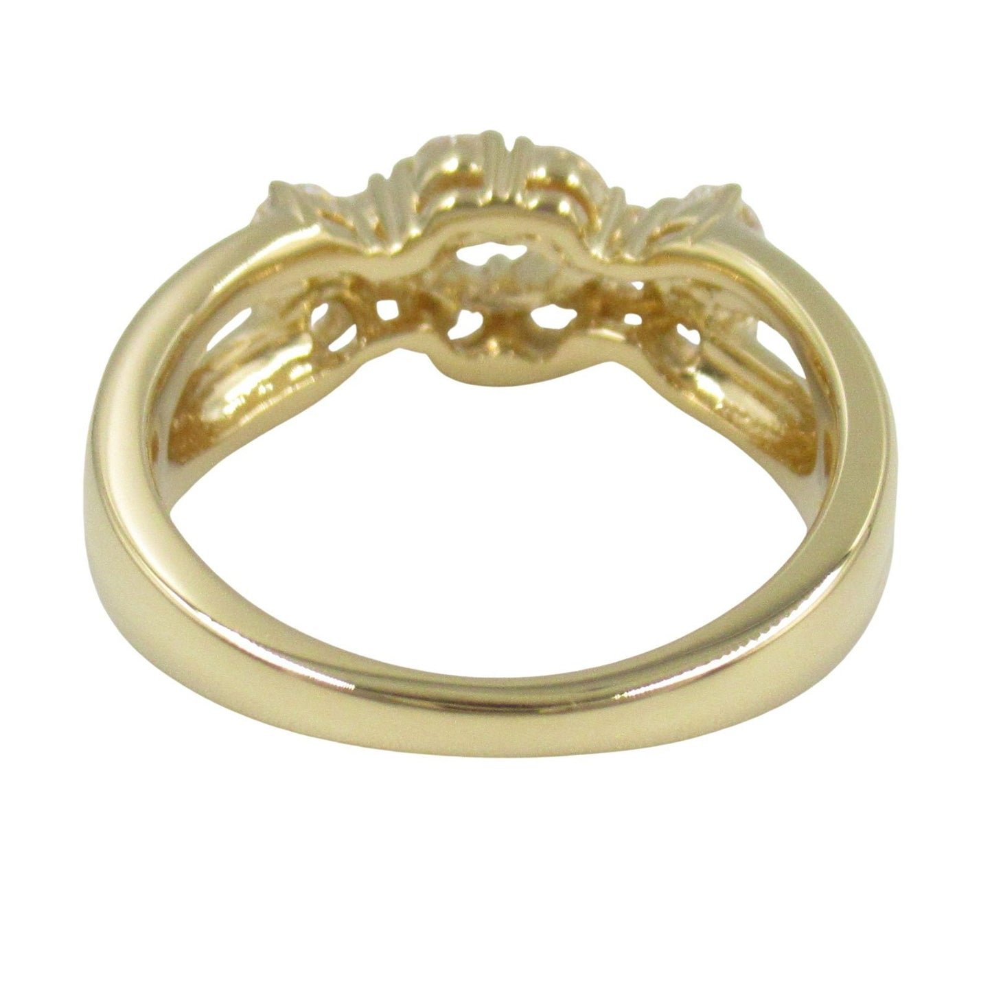 Exquisite K18 Yellow Gold Diamond Ring - 0.70ct Luxury Jewelry