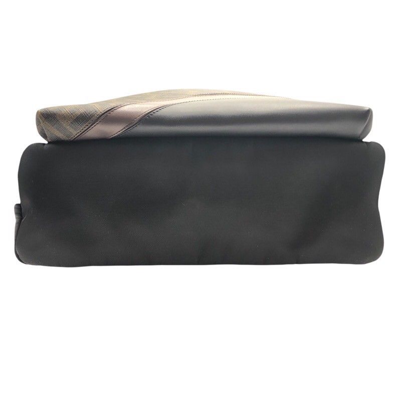 Fendi Black Nylon & Leather Backpack - Unisex Luxury Daypack