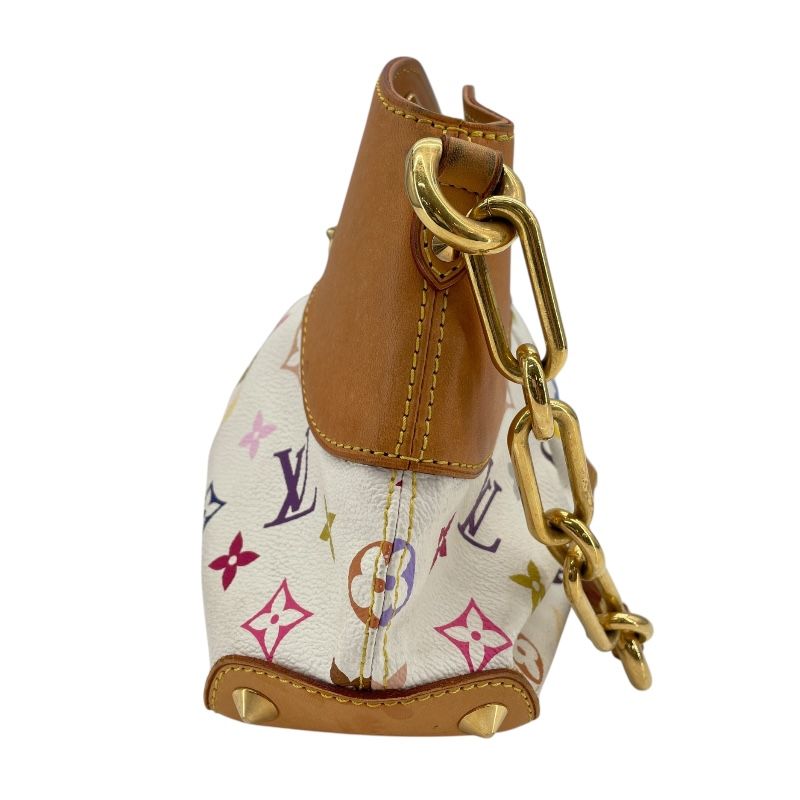 Louis Vuitton Judy MM Monogram Multicolor White Shoulder Bag