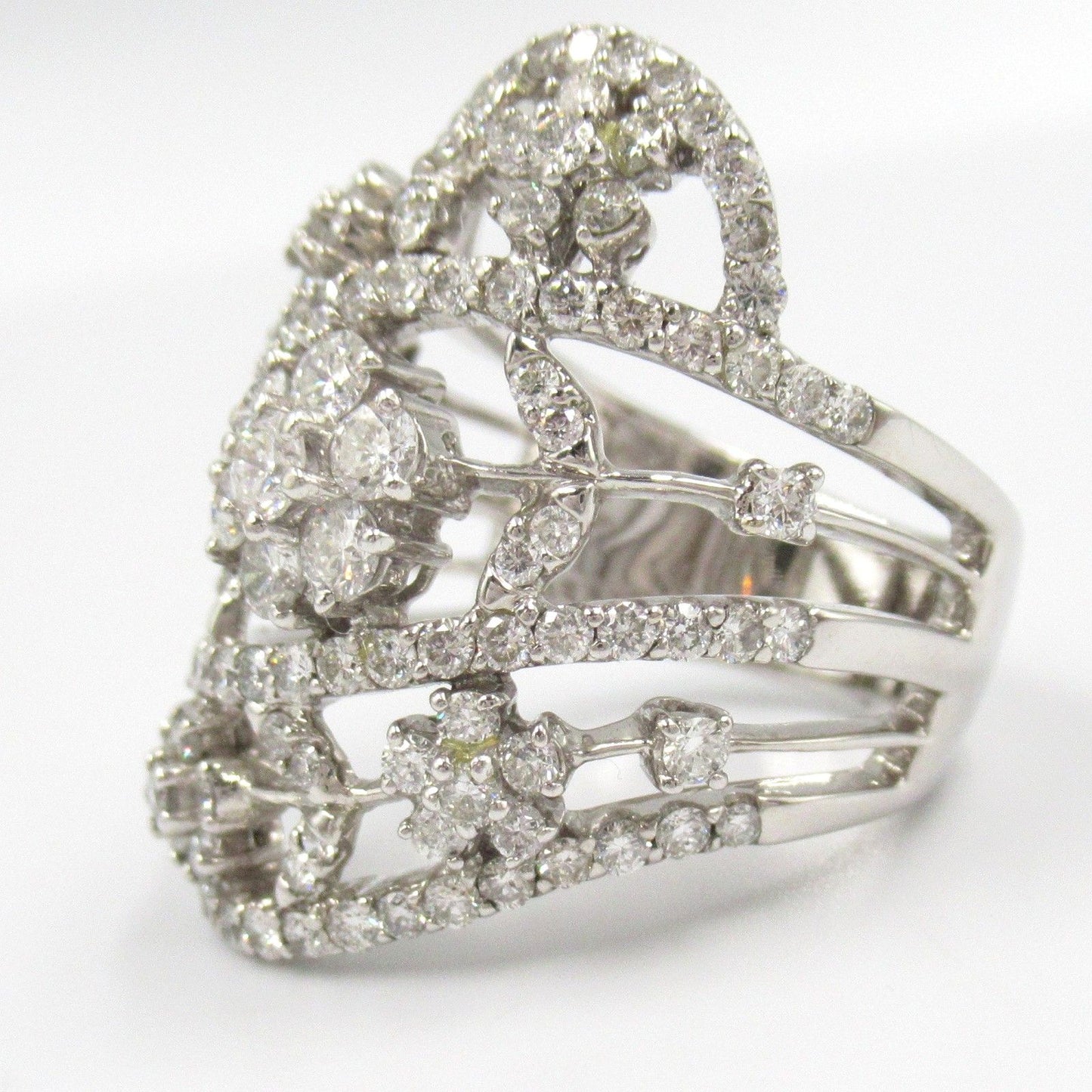 Exquisite K18WG Diamond Ring - 2.35ct Luxury Jewelry
