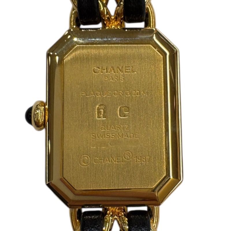 CHANEL Première L H0001 Black GP Ladies Watch - Timeless Elegance