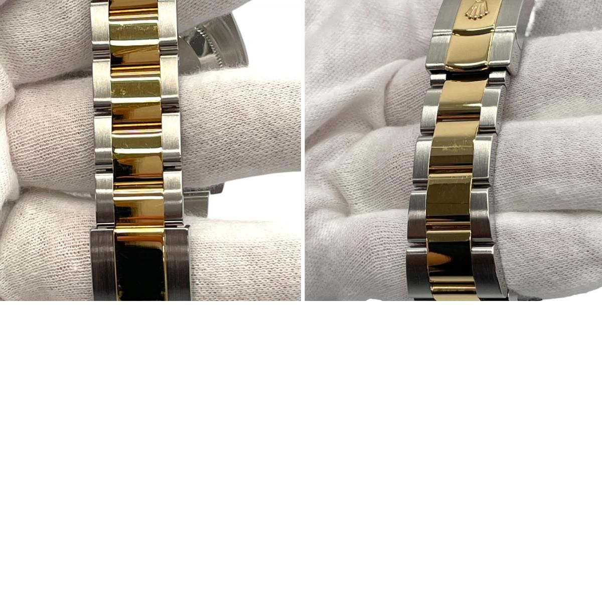 Rolex Datejust 41 126333 Black Dial K18YG/SS Men's Watch