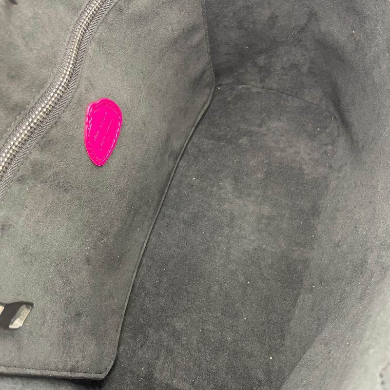 Louis Vuitton Neverfull MM Yayoi Kusama Collaboration - Black/Pink