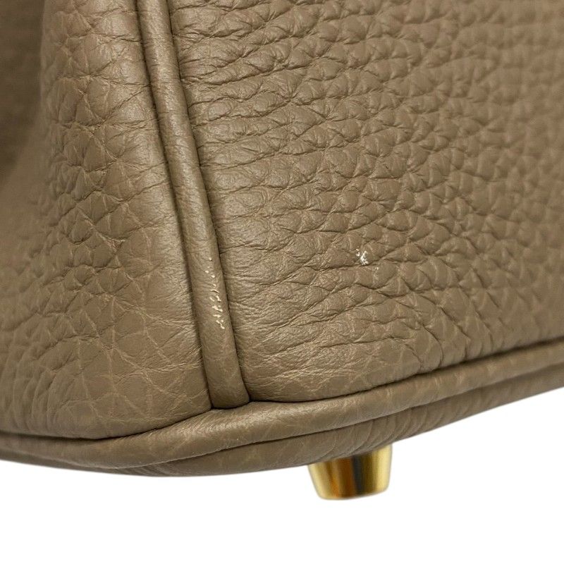 HERMES Birkin 30 in Etoupe with Gold Hardware - Iconic Luxury Handbag