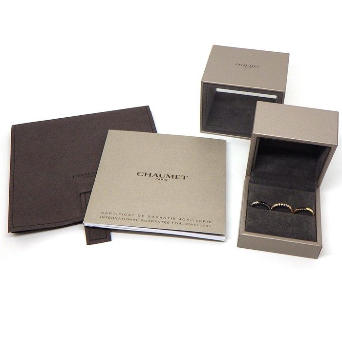 Chaumet Bee My Love Honeycomb Ring Set - 3-Color Gold & Diamonds