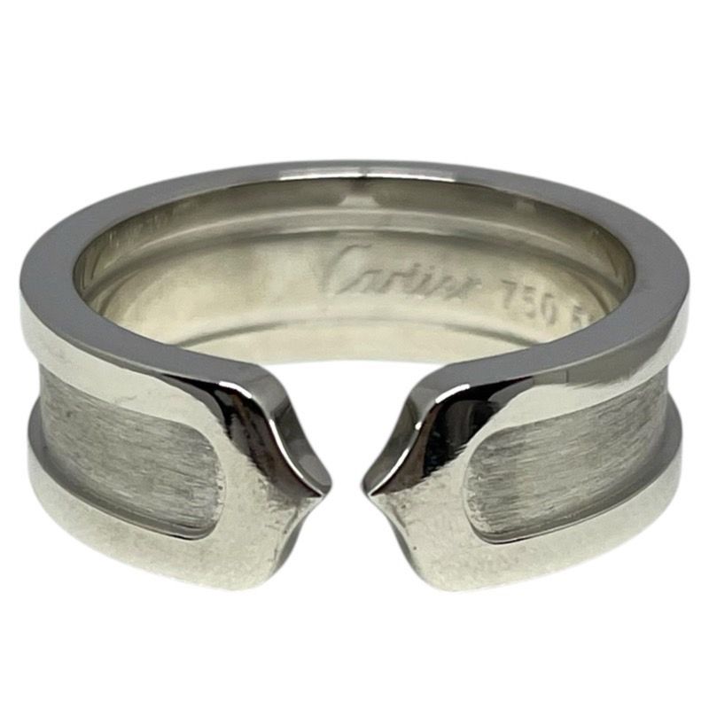 Cartier C2 Ring SM in 750WG - Exquisite Luxury Jewelry