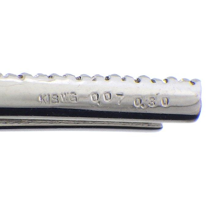 Exquisite Pink Diamond Cross Necklace in K18 White Gold