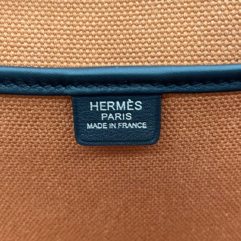 HERMES Étrivière Pocket 27 Tote Bag - Gold & Silver Hardware