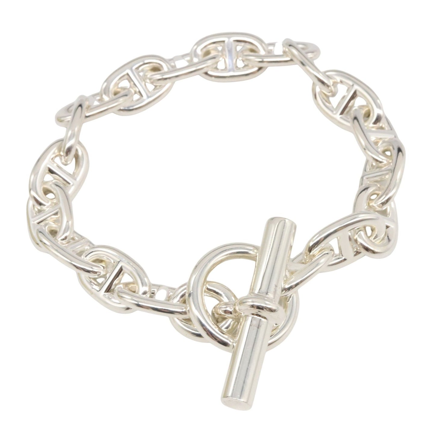 HERMES Chaine d'Ancre MM Bracelet in Silver 925 - Unused Luxury