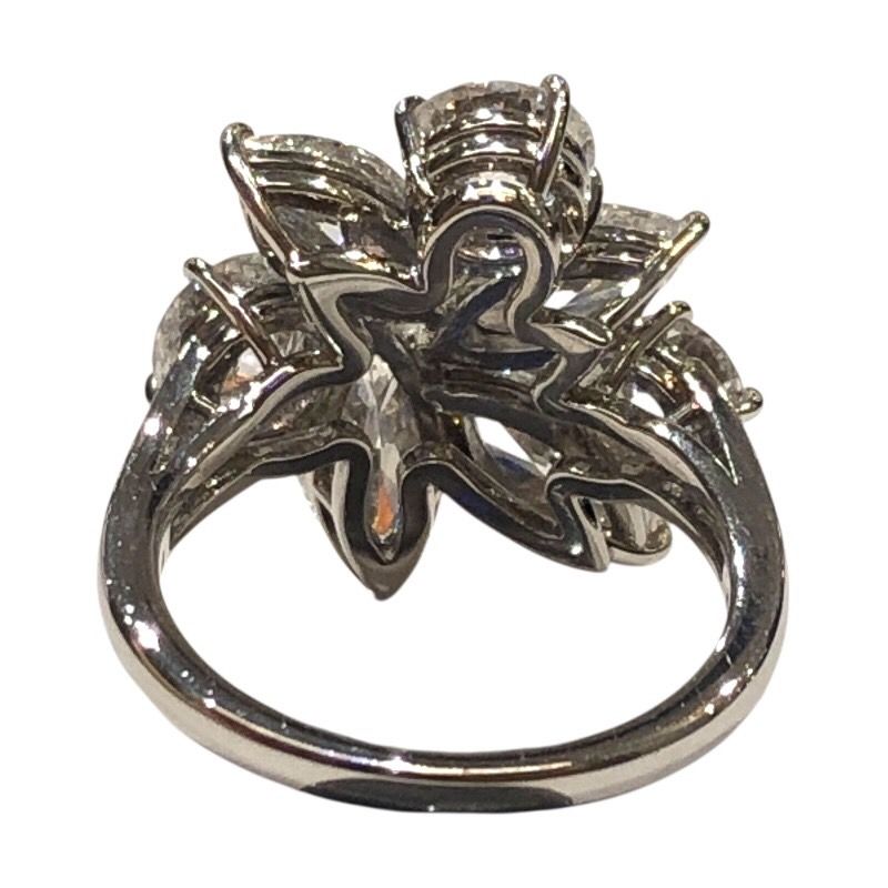 MIKIMOTO Platinum Diamond Ring - Exquisite Craftsmanship