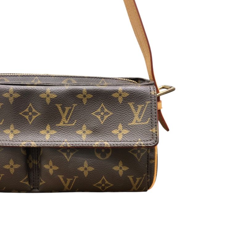 Louis Vuitton Vivacite MM Monogram Handbag - Brown