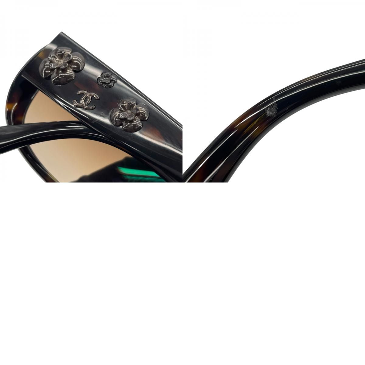 CHANEL Camellia Sunglasses 5186-A in Brown - Timeless Elegance