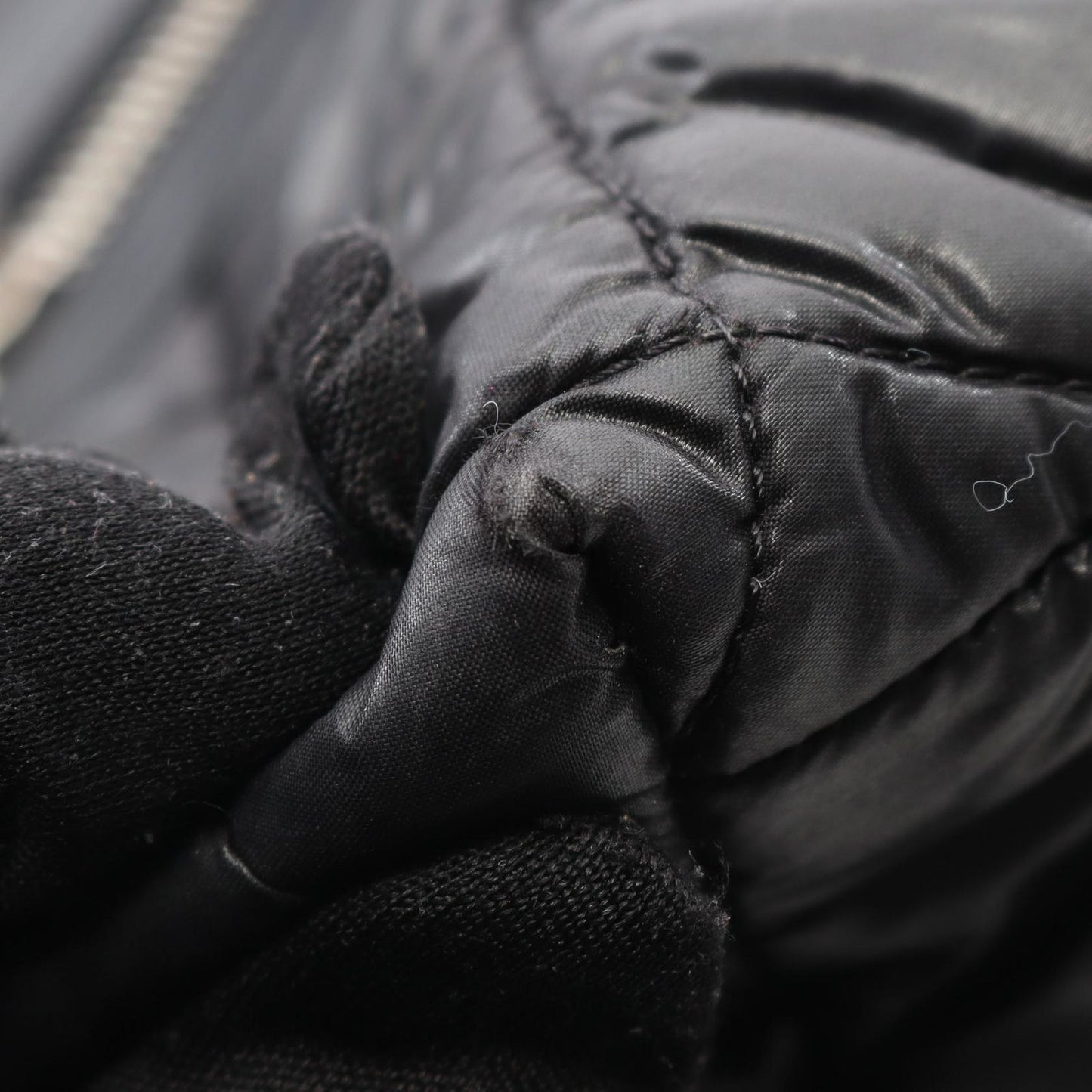 CHANEL Coco Cocoon Small Tote Bag - Black Nylon A48610