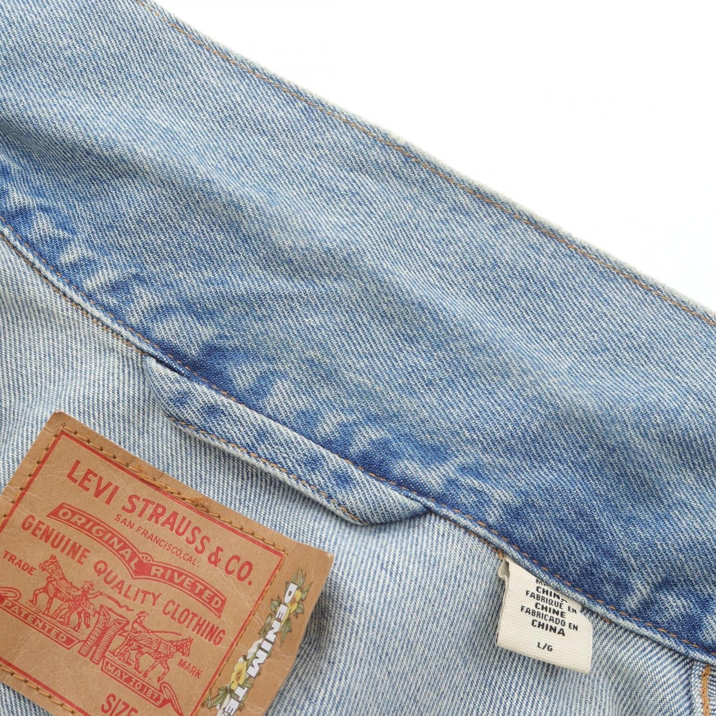 Denim Tears x LEVI'S Light Blue Denim Jacket - Exclusive Collaboration