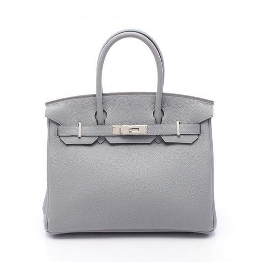 HERMES Birkin 30 Handbag in Gris Panton - Unused Luxury