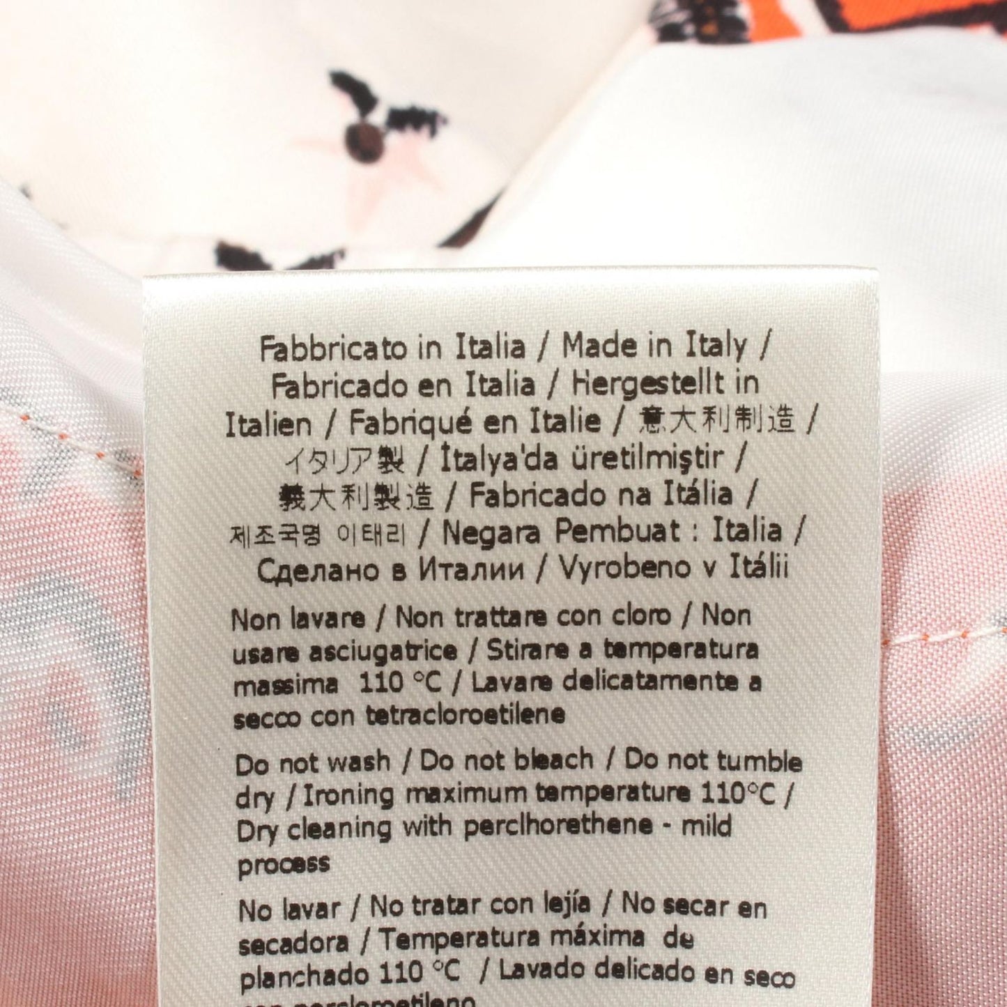 Fendi Astrology Silk Pants - Exquisite White/Orange Design