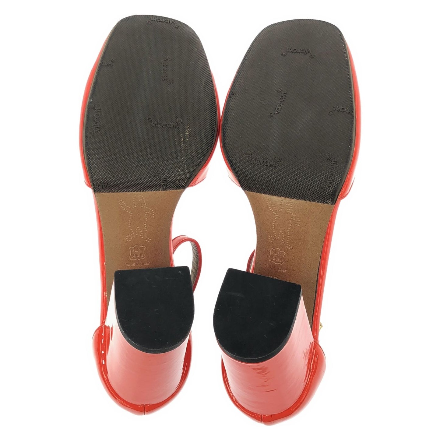 MARNI Orange Patent Leather Pumps - Timeless Elegance