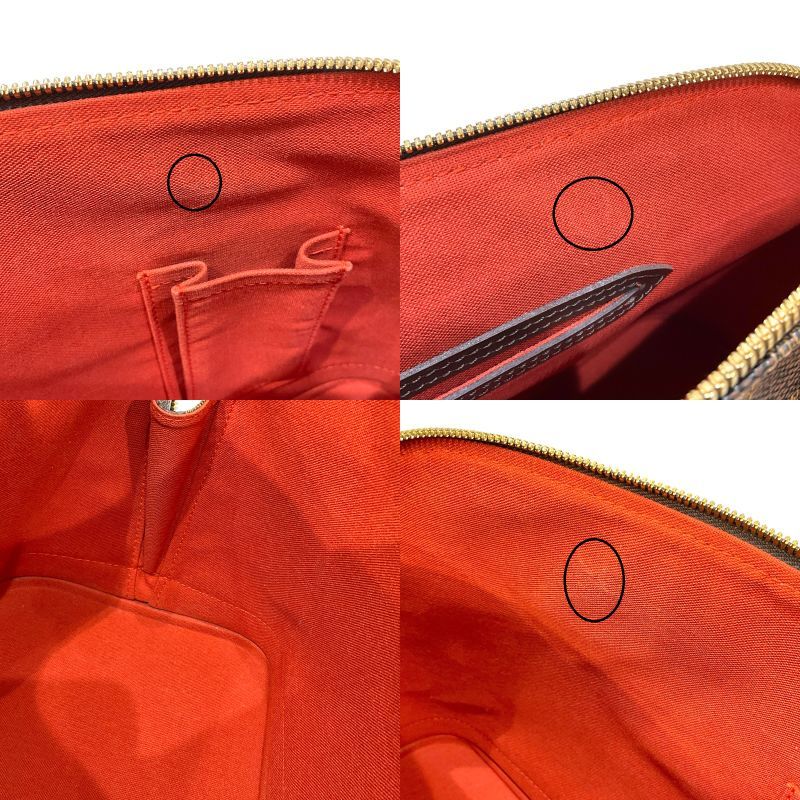 Louis Vuitton Alma N51131 Handbag in Ébène Damier Canvas