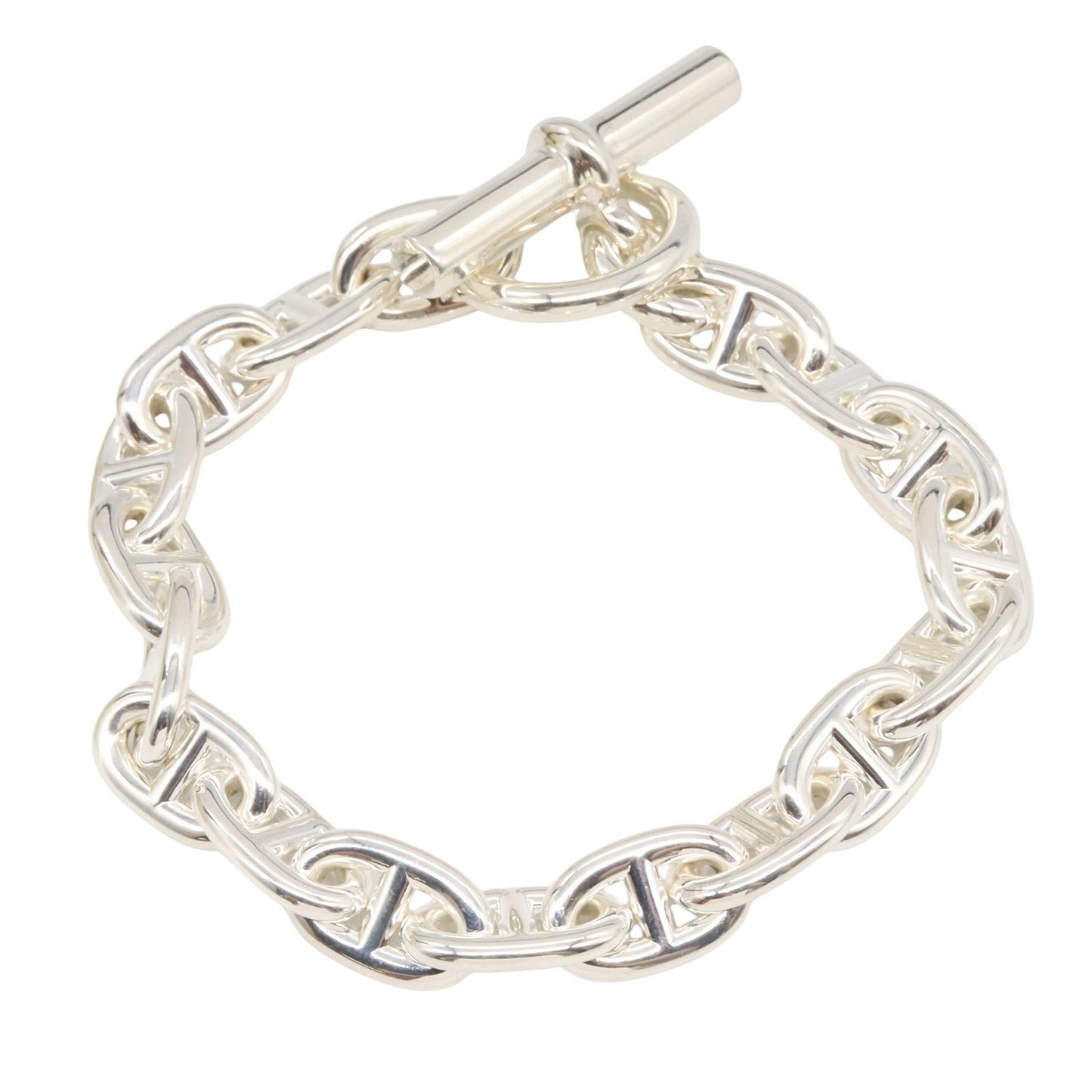 HERMES Chaine d'Ancre MM Bracelet in Silver 925 - Unused Luxury
