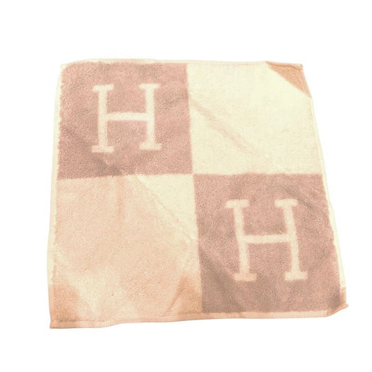 HERMES Avalon Animal Pixel Hand Towel - White Cotton Unisex