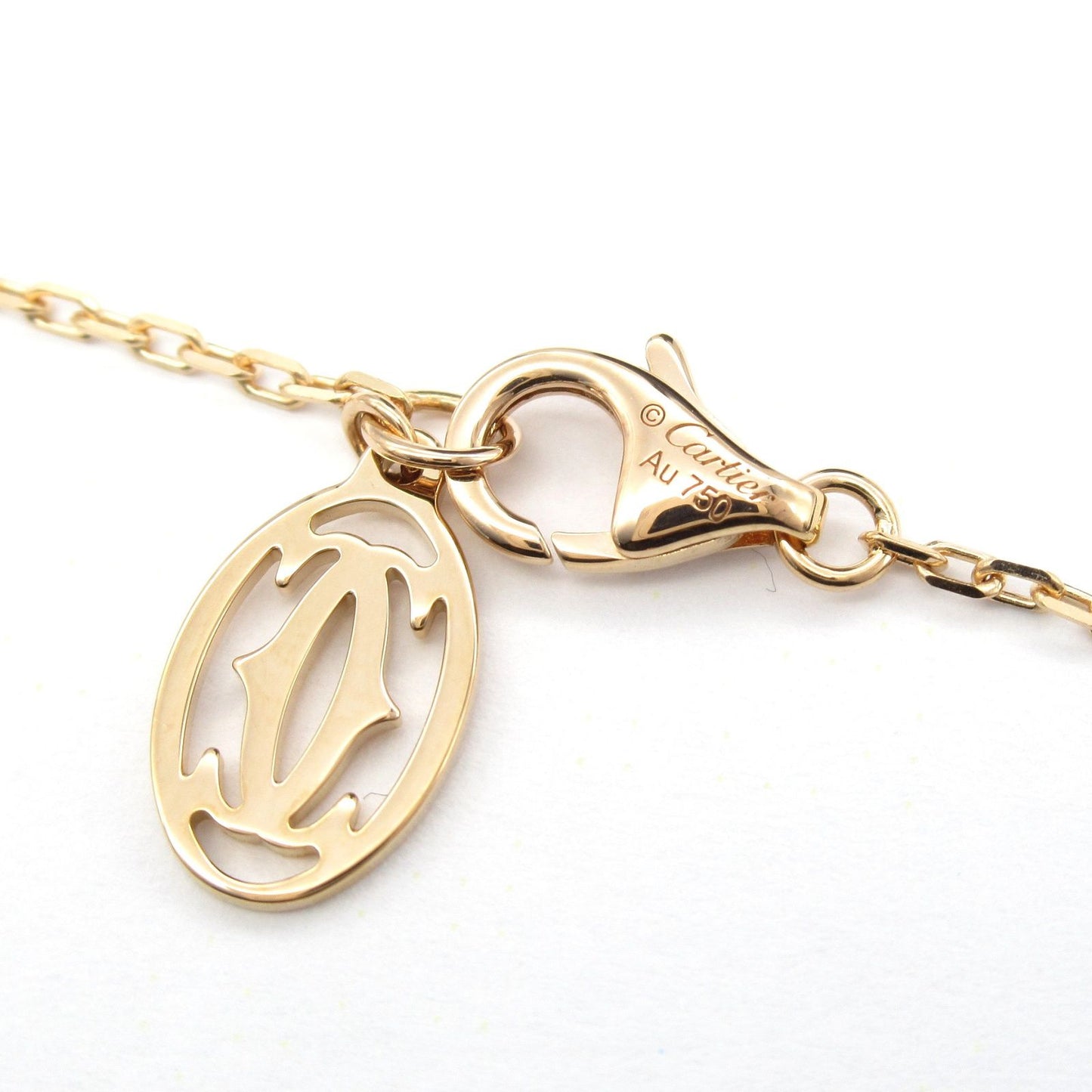 CARTIER C de Cartier Pearl Necklace in 18K Pink Gold