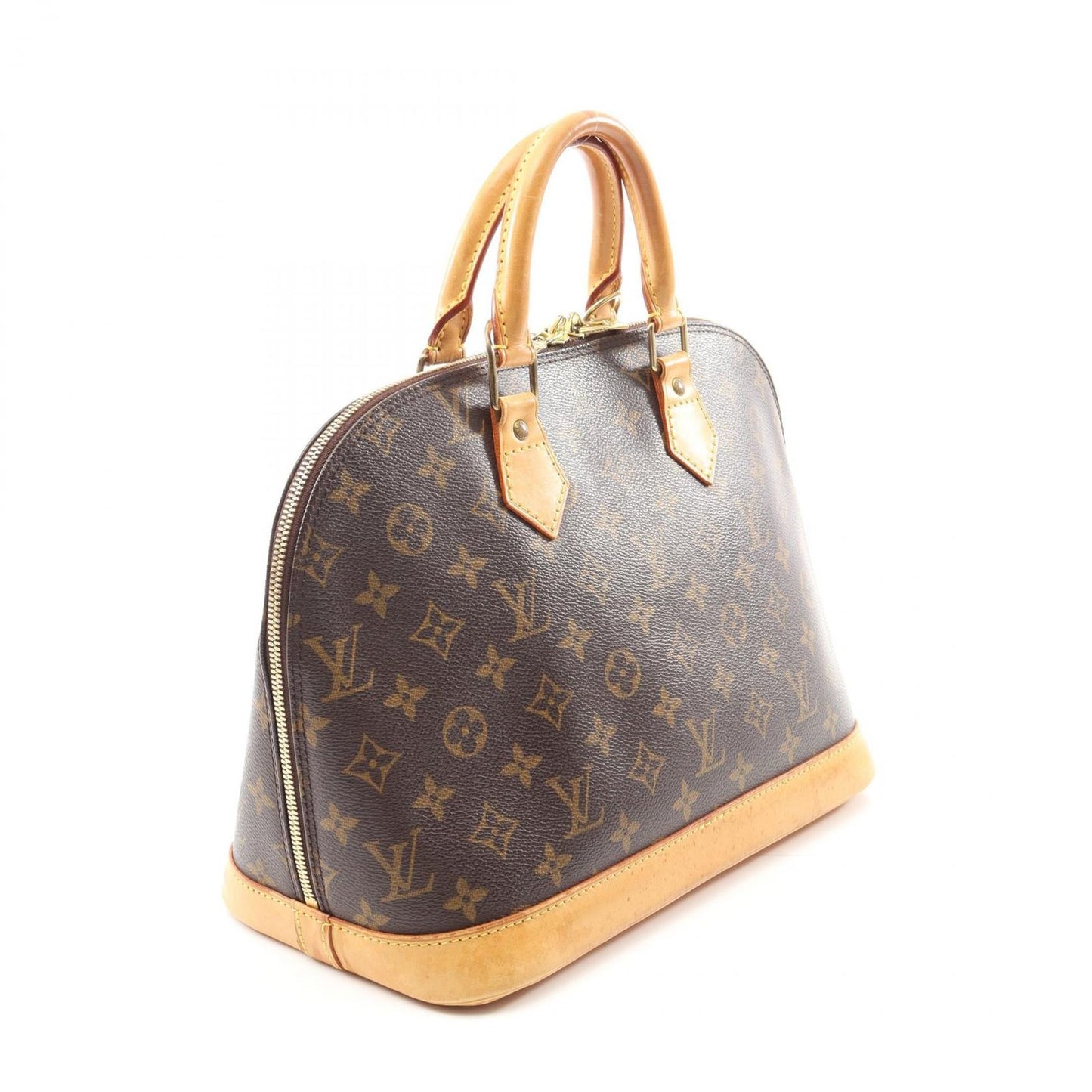 Louis Vuitton Alma PM Handbag - Timeless Elegance in Brown