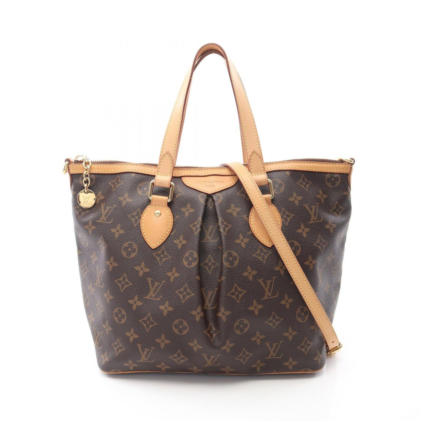 Louis Vuitton Palermo PM Handbag - Timeless Elegance in Brown