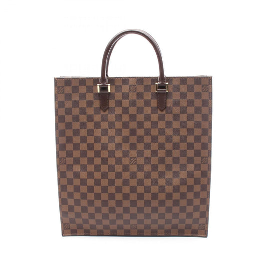 Louis Vuitton Damier Ebene Sac Plat Tote Bag - Timeless Elegance