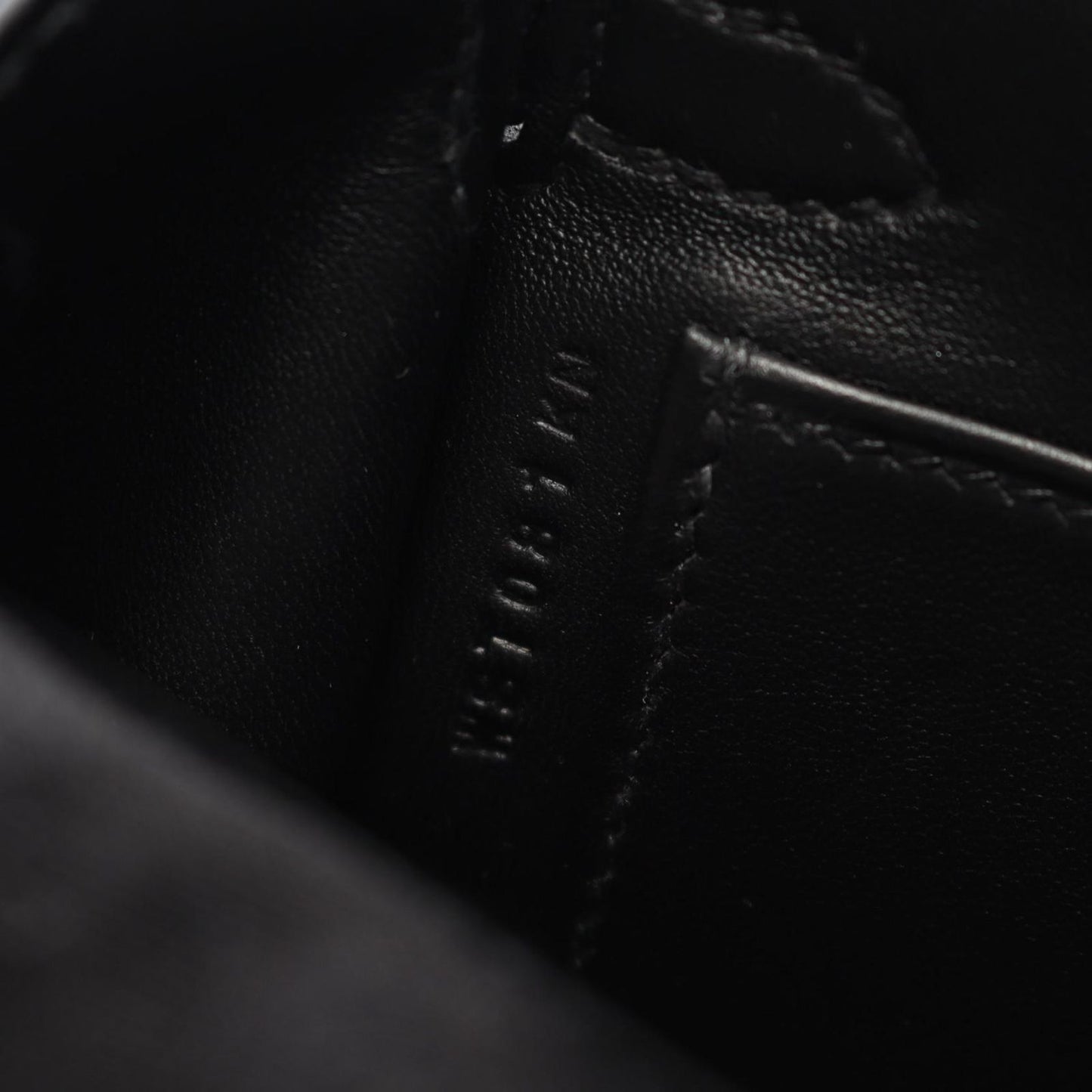 HERMES Mini Kelly 2 Handbag in Black - Unused Luxury