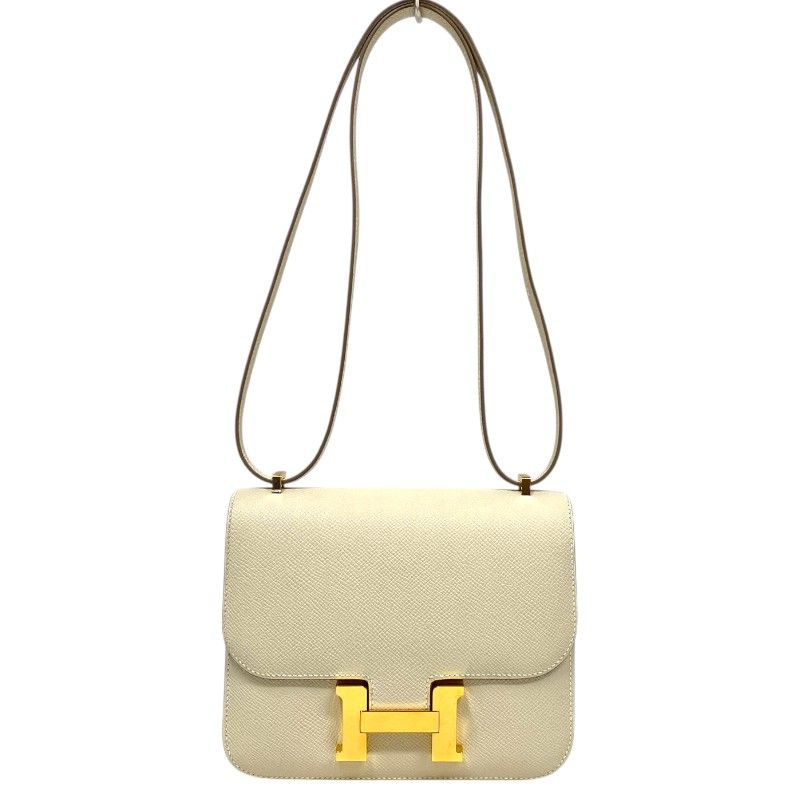 HERMES Constance 3 Mini Bag in Clay with Gold Hardware