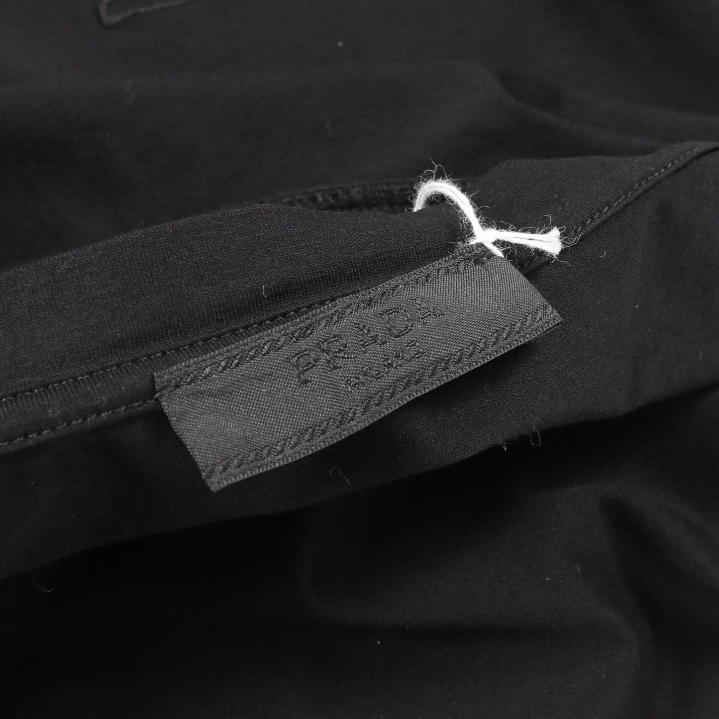 PRADA Black Cotton T-Shirt UJL159 - Timeless Elegance