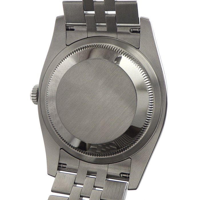 Rolex Datejust 36 116234G - Diamond Index, Fluted Bezel, Silver Dial