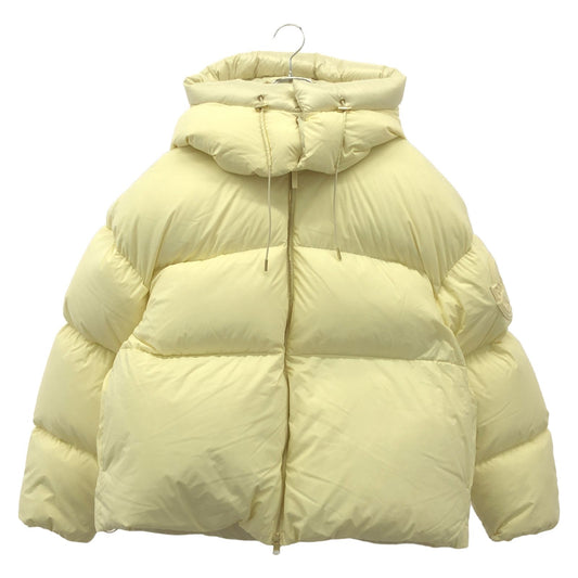 MONCLER Off-White Cotton Down Jacket - Unisex Luxury Outerwear