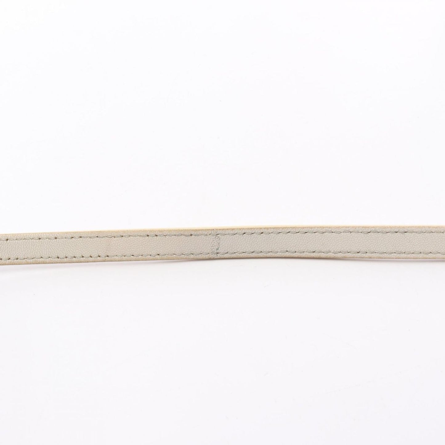 CELINE Trio Large Shoulder Bag in Ivory Leather - Timeless Elegance