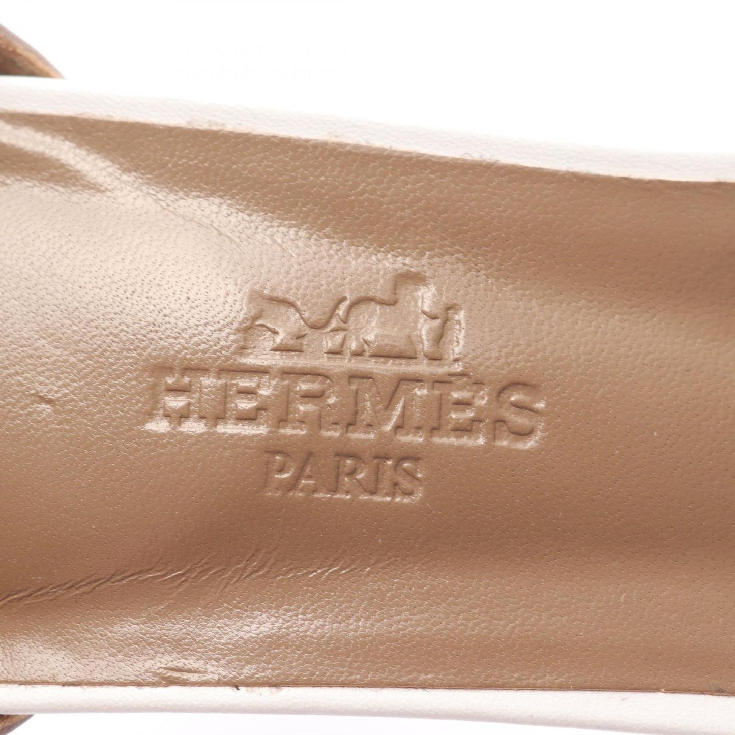 HERMES Manège Kelly Belt Sandals - Unused Luxury Footwear