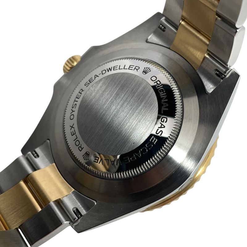 ROLEX Sea-Dweller 126603 Black K18YG/SS Automatic Men's Watch