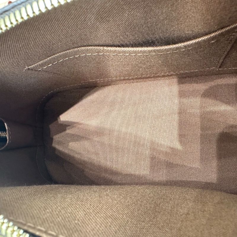 Louis Vuitton Alma BB Monogram PVC Leather Handbag - Timeless Elegance