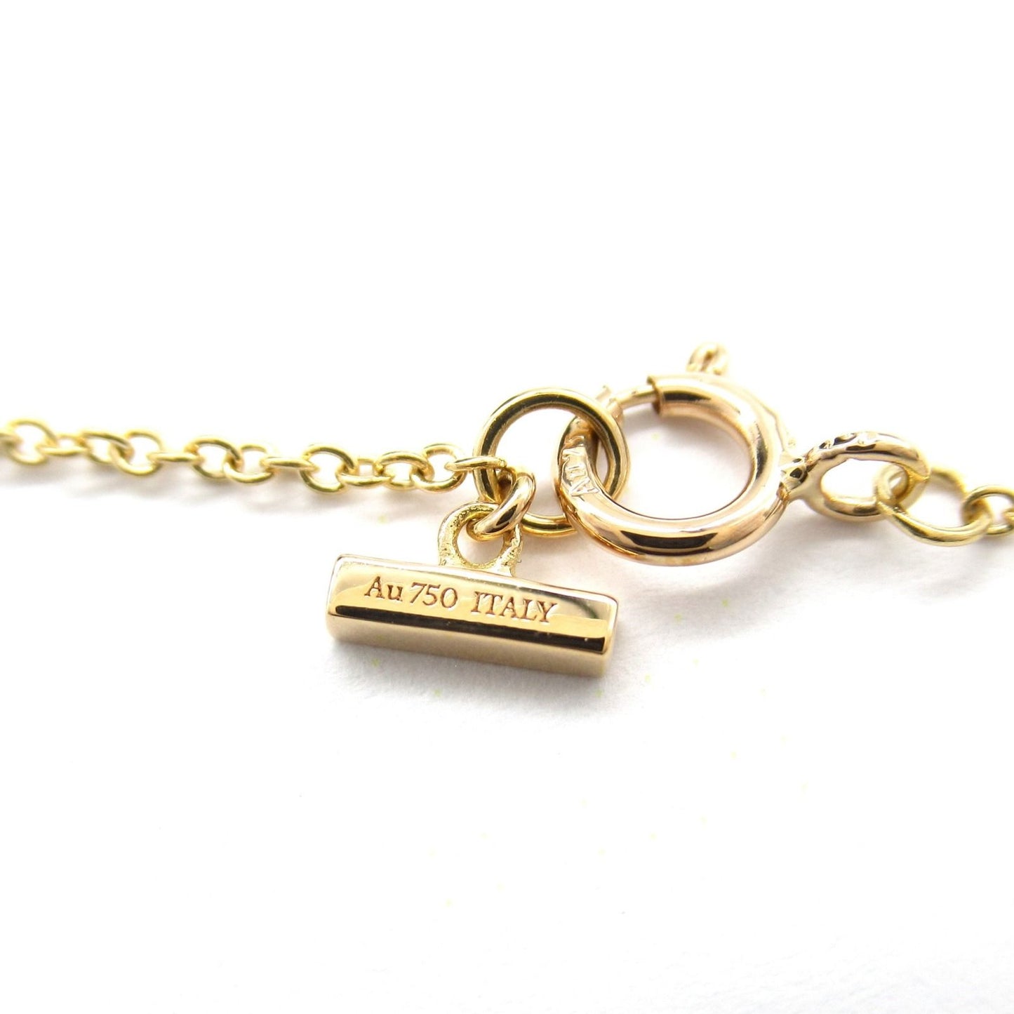 TIFFANY＆CO T Circle Mother of Pearl Necklace in 18K Pink Gold