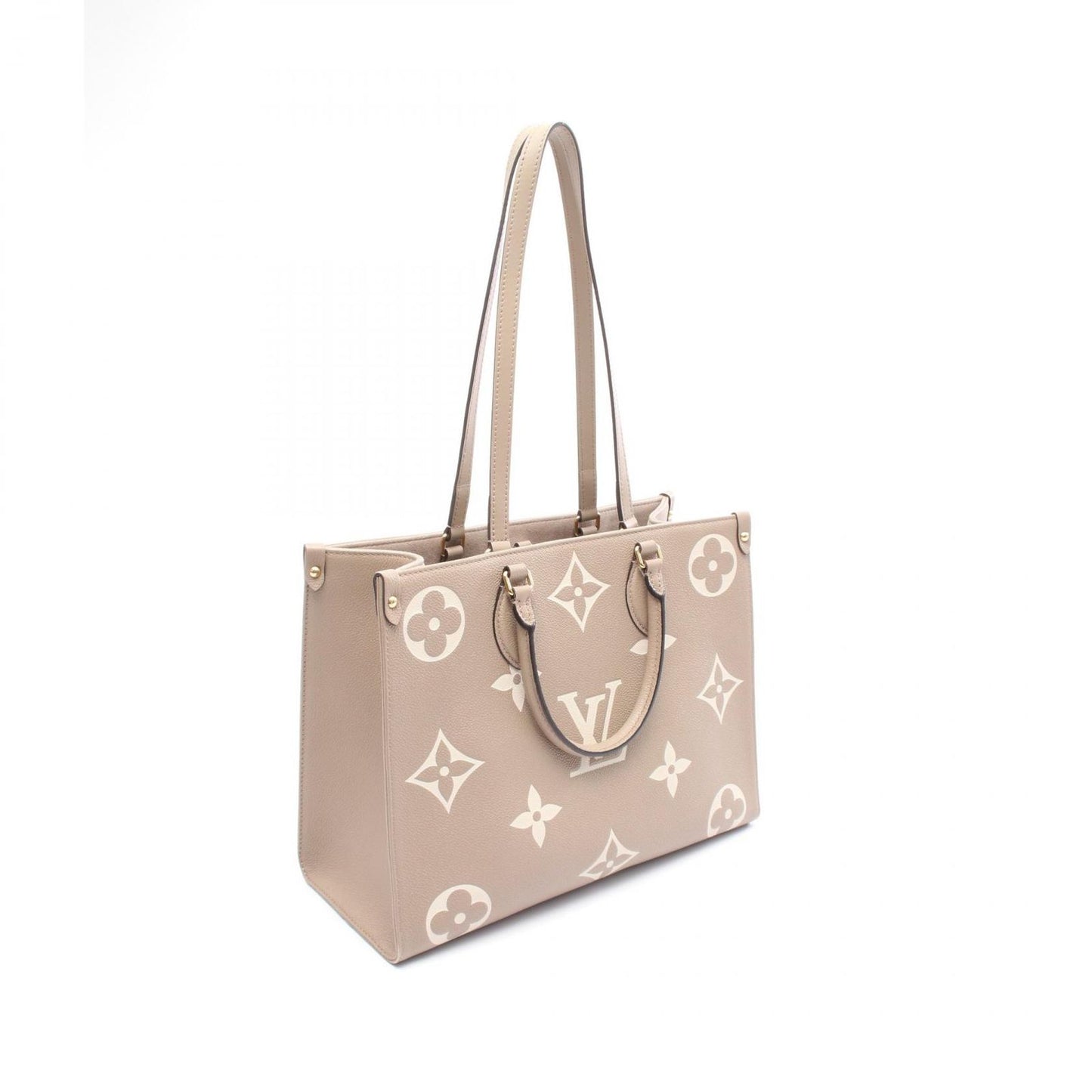 Louis Vuitton OnTheGo MM Tote Bag - Bi-Color Monogram Empreinte